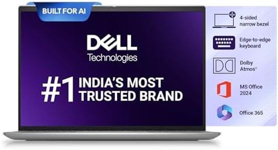 New Dell Inspiron 13 Laptop with AI Enabled Intel Core Ultra 5 125H Processor,16GB LPDDR5X,512GB SSD,13.3" (33.78cm) QHD+ Display,Backlit KB + FPR,Win 11+MSO'24,12 Month McAfee, Platinum Silver,1.24kg