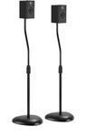 Duramex Height Adjustable Satellite & Small Bookshelf Speakers (i.e. Bose, Harmon Kardon, Polk, JBL, KEF, Klipsch, Sony) Floor Stands Height from 776-1048 MM, 10 lbs / 4.5KGS Capacity Per Stand