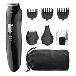 Remington PG6025 All-in-1 Lithium Powered Grooming Kit, Black