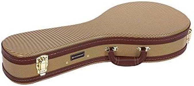 Crossrock Hard Shell Case for A-Style Mandolin in Vinyl Tweed(CRW620MATW)
