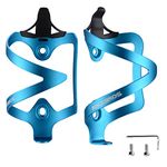 ROCKBROS Bike Water Bottle Cage Bicycle Bottle Holder Aluminum Alloy Drink Cup Holders Lightweight Cycling Water Bottle Holder for MTB, BMX, Road Bike