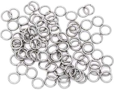 500pcs Silver Plated Open Jump Rings 4mm/22GA ~Jewelry Findings~