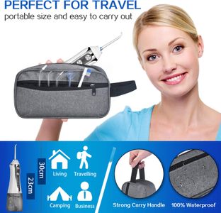 Binefia Cordless Water Flosser – Portable Dental Oral Irrigator