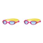 Zoggs Juniors Panorama Anti-fog Swim Goggles with UV protection- Pink, 6-14 Years