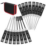 RC Hex Screwdriver Tool Set: 16 Pcs Screwdrivers Kit 4 Pcs Hex Driver 8 Pcs Screwdrivers 4 Pcs Nut Wrench Repair Tool Kit Socket Screwdrivers for RC Quadcopter Helicopter FPV Drone Car Airplane