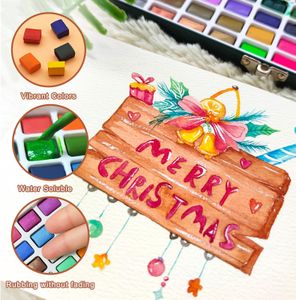 Artecho Watercolour Paint Set – 168 Vibrant Colors
