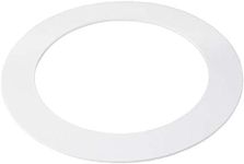 5 Pack White Plastic Trim Ring for 8 inch Recessed Can Down Light Oversized Lighting Fixture