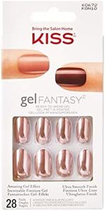 KISS - KGN10C - gel prêt-à-porter - 28 ongles rouges