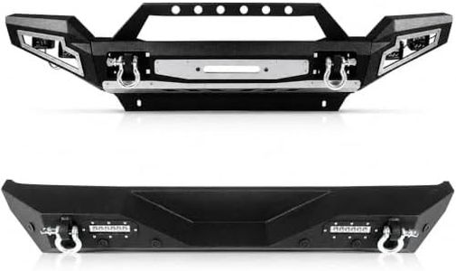 Front & Rear Bumper Kit fit for Jeep Wrangler JL JLU 2018-2026