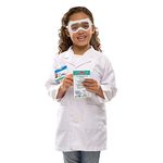 Melissa & Doug Scientist Role Play Costume Set | Role Play for Kids | 3+ | Gift for Boy or Girl