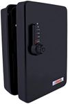 KeyGuard SL-8548-UB Dual Access Combination Key Cabinet with Black 4-Dial Combi-Cam Ultra - 48 Hook
