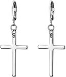 Flongo Men's Womens Vintage Stainle