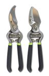 Spear & Jackson CUTTINGSET8K Kew Gardens Collection Secateurs Set, Multi-Colour