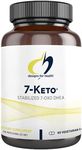 Designs for Health 7-Keto - 100mg 7-OXO DHEA Supplement for Men + Women - Non-GMO + Vegan (60 Capsules)