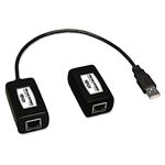 Tripp Lite B202-150 USB Over CAT5 Extender USB A/A, Male/Female (Black)