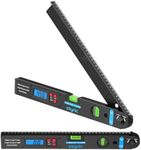 eSynic 16 Inch Waterproof Aluminum Digital Angle Finder with 400mm Scale