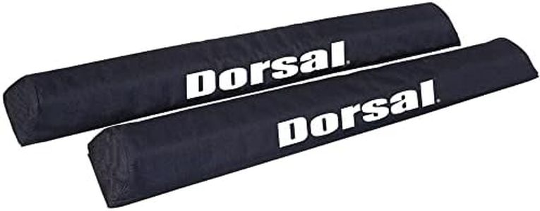 Dorsal Aero Roof Rack Pads Universal Factory and Wide Crossbars - Surfboards Kayaks Sups Snowboards