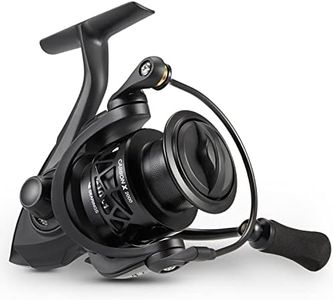 Piscifun Carbon X Spinning Reels, Light to 7.7oz, 6.2:1 High Speed Gear Ratio, Carbon Frame and Rotor, 10+1 Shielded BB, Smooth Powerful Freshwater Spinning Fishing Reel, 2000 Series