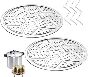 11-Inch Pressure Cooker Canner Rack (2-Pack) with Detachable Legs, Stainless Steel Pressure Canners for Canning Rack Compatible with Presto, All-American and More