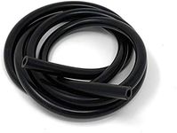 JNK NETWORKS High Performance 5 Feet Length Automotive Silicone Vacuum Tubing Hose Line 6MM(1/4 Inch) BLACK