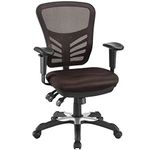 Modway Articulate Office Chair, Brown