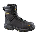 Caterpillar Footwear Men's Hauler 8" Wp Tx CT CSA Safety Boot, Black, 13 W US