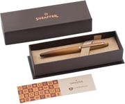 Sheaffer VFM 9428 Coffee Edition Matt Brown Fountain Pen with Regal Brown PVD Signature Trims and White Dot of excellence - Fine Point