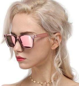 Myiaur Fashion Sunglasses Womens Polarised, Mirror Ladies Sunglasses Anti Glare 99.99% UV Protection
