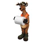 Rivers Edge Products Standing Deer Toilet Paper Holder