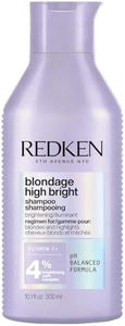 Redken Shampoo, Con Vitamina C per Capelli Biondi, Per un Biondo Luminoso e Brillante, Deterge e Illumina la Chioma, High Bright, 300 ml