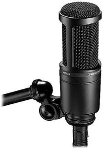 audio-technica Microphone AT2020 Pro Cardioid Capacitor, Black,Large