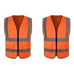 Safety Vests With Zippers