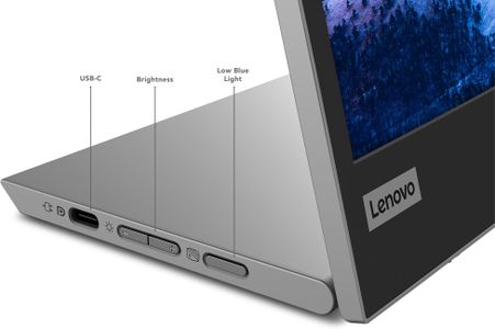 Lenovo 15.6" Portable Monitor – Full HD USB-C Display