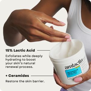 AmLactin Rapid Relief Body Cream, 12oz – Moisturizing Lotion