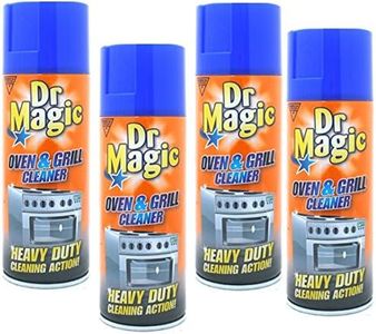 Dr Magic 390ml x 4 Cans, Oven & Grill Cleaner