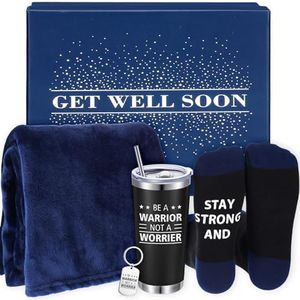 Sieral 5 Pcs Get Well Soon Gifts for Men Cancer and Chemotherapy Care Gifts Post Operative Recovery Gifts for Men