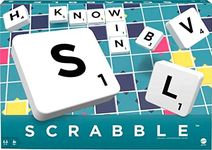 Mattel Games Scrabble Crossword Board Game, for 2 to 4 Players, Ages 10 Years & Older