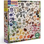 eeBoo PZTMRW Piece&Love: Mushroom Rainbow-1000 pc Puzzle Game, 1 EA