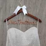 Custom Wedding Hanger Bride hanger Wedding Dress Hanger for Bride Mrs Hanger Bride Accessory Wire Hanger Bridal Gift