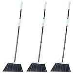 3PCS Heavy Duty Broom Outdoor with 