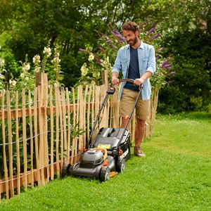 Worx 40V Lawnmower and Trimmer Set – Cordless Garden Tools Pack