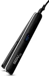 Sedu Pro 1’’ Styling Flat Iron with StyleShield Technology for Professional Salon and Home Use, Digital Temperature Display, Titanium Heating Core - Black