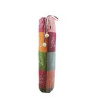 KANYOGA Line Drawing Printed Durable Cotton Yoga Mat Carry Bag with Carrying Strap – Multicolor (74 L x 25 W cm)