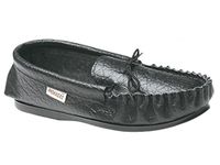 GORDON ' MOCCASIN SLIPPER - Black - size M10