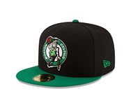 New Era NBA Men's 2-Tone 59FIFTY Fitted Cap Black