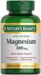 Nature's Bounty Magnesium, Bone and