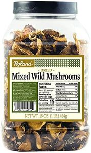 Roland Foods Dried Mixed Wild Mushrooms Specialty Imported Food ,16 Ounce (Pack of 1)