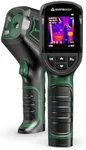 AMPBANK H128 Handheld Thermal Camera, 240 x 240 TISR Resolution, 24h Battery Life Thermal Imaging Camera, 25 Hz Infrared Camera with Temperature Alarm, -4℉~ 842℉ Temp Range, IP65 Protection Level