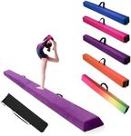 Alondy 7/8/9(FT) EVA Gymnastics Folding Balance Beam for Kids Training Gymnastics Exercise Fitness Equipment