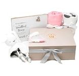 MJ Gifts Baby Girl Gift Basket for 